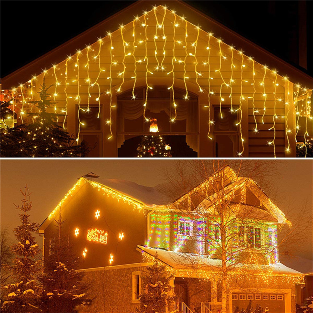 Lighting Decor For Wedding - Led Curtain Icicle String Lights 5M