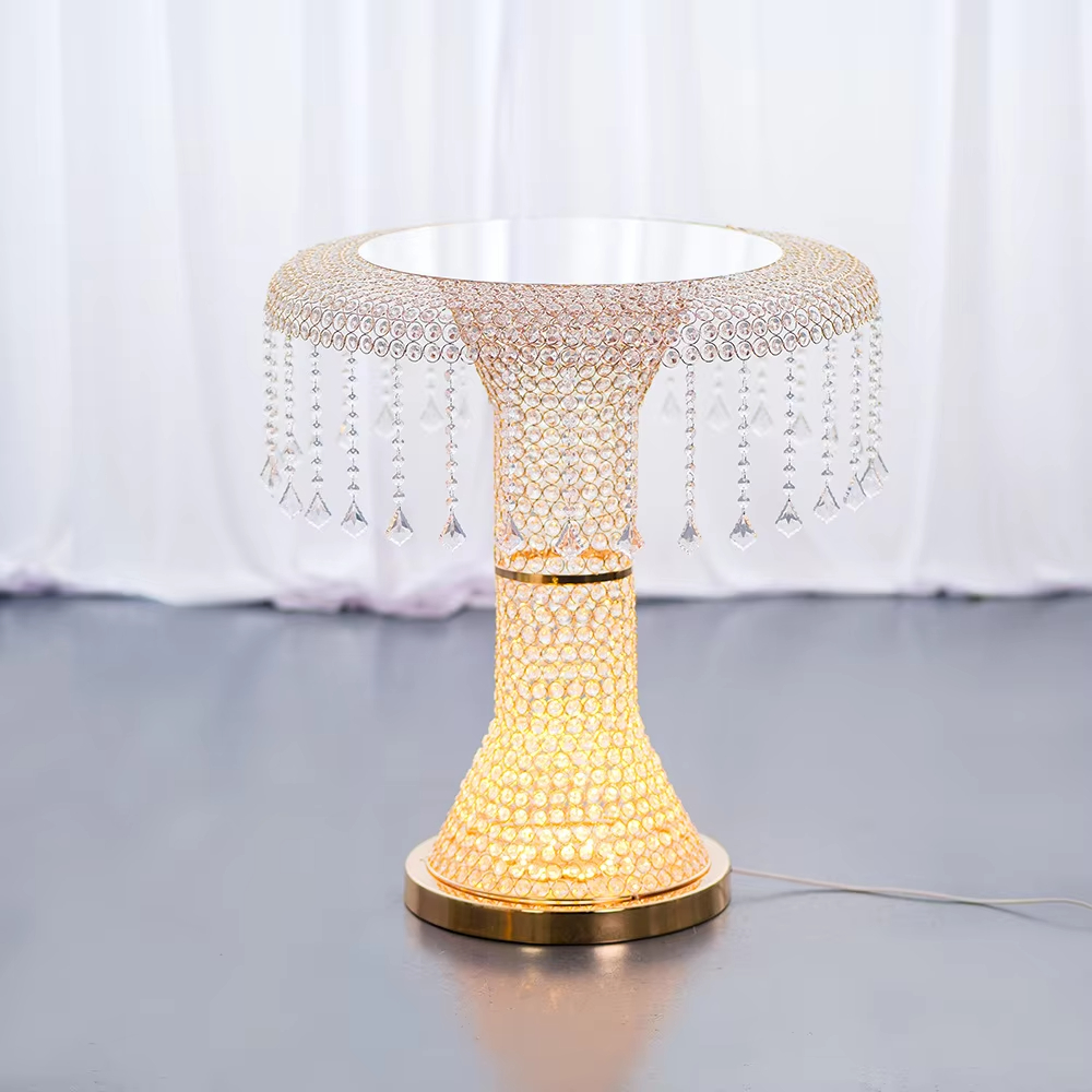 Luxury Crystal Wedding Cake St - огляд і ціна Lighting Decoration Stand