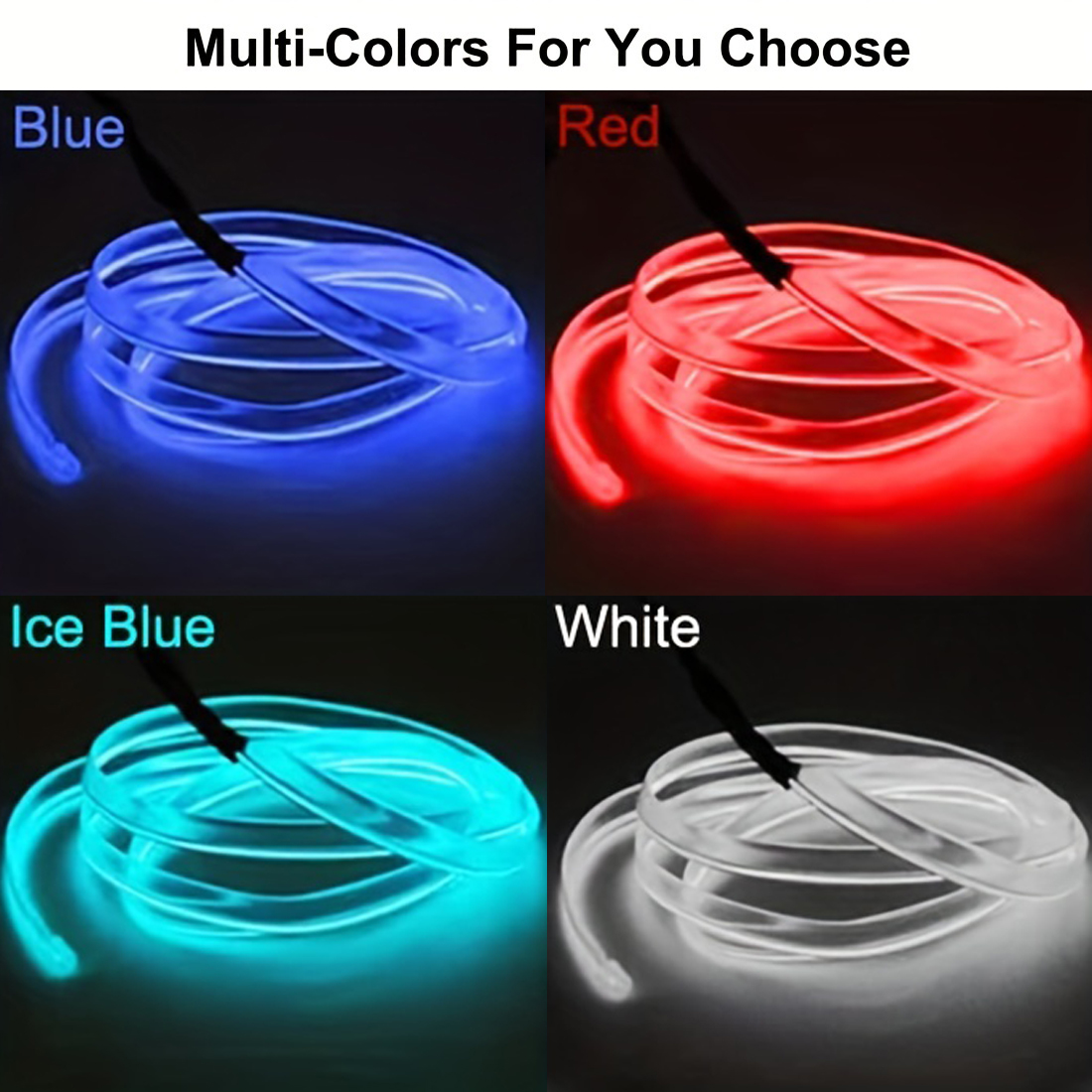 5m Neon LED Car Interior Light - огляд і ціна Lighting Bolt Decor