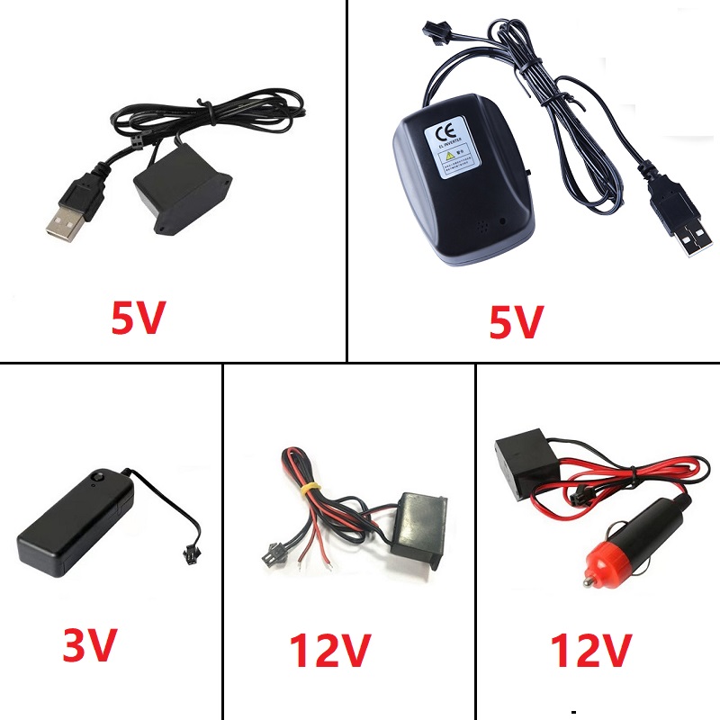 DC 12V EL Line USB Cigarette L - огляд і ціна Lighting Bolt Decor