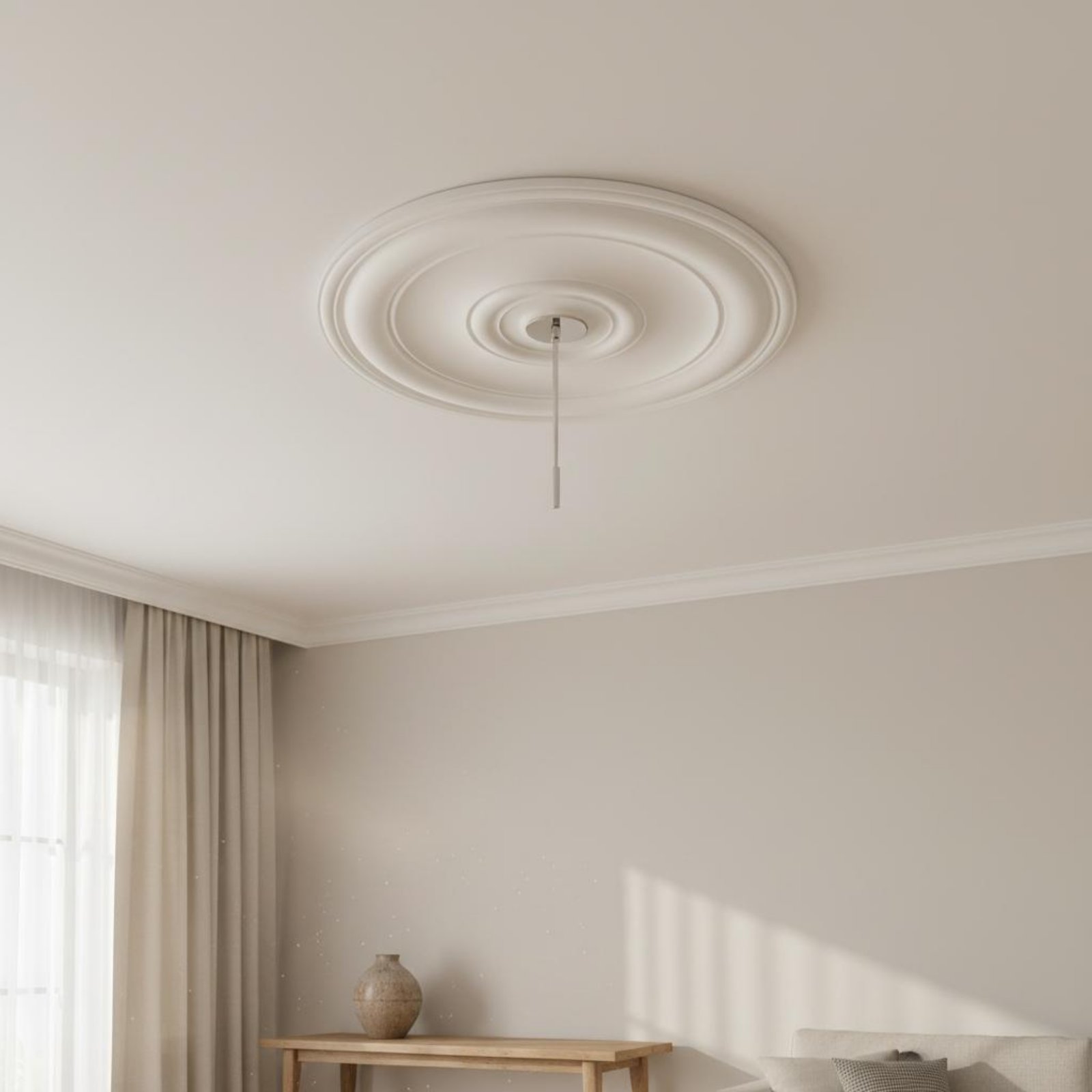 Round Ceiling Medallion Europe - огляд і ціна Lightings Decoration