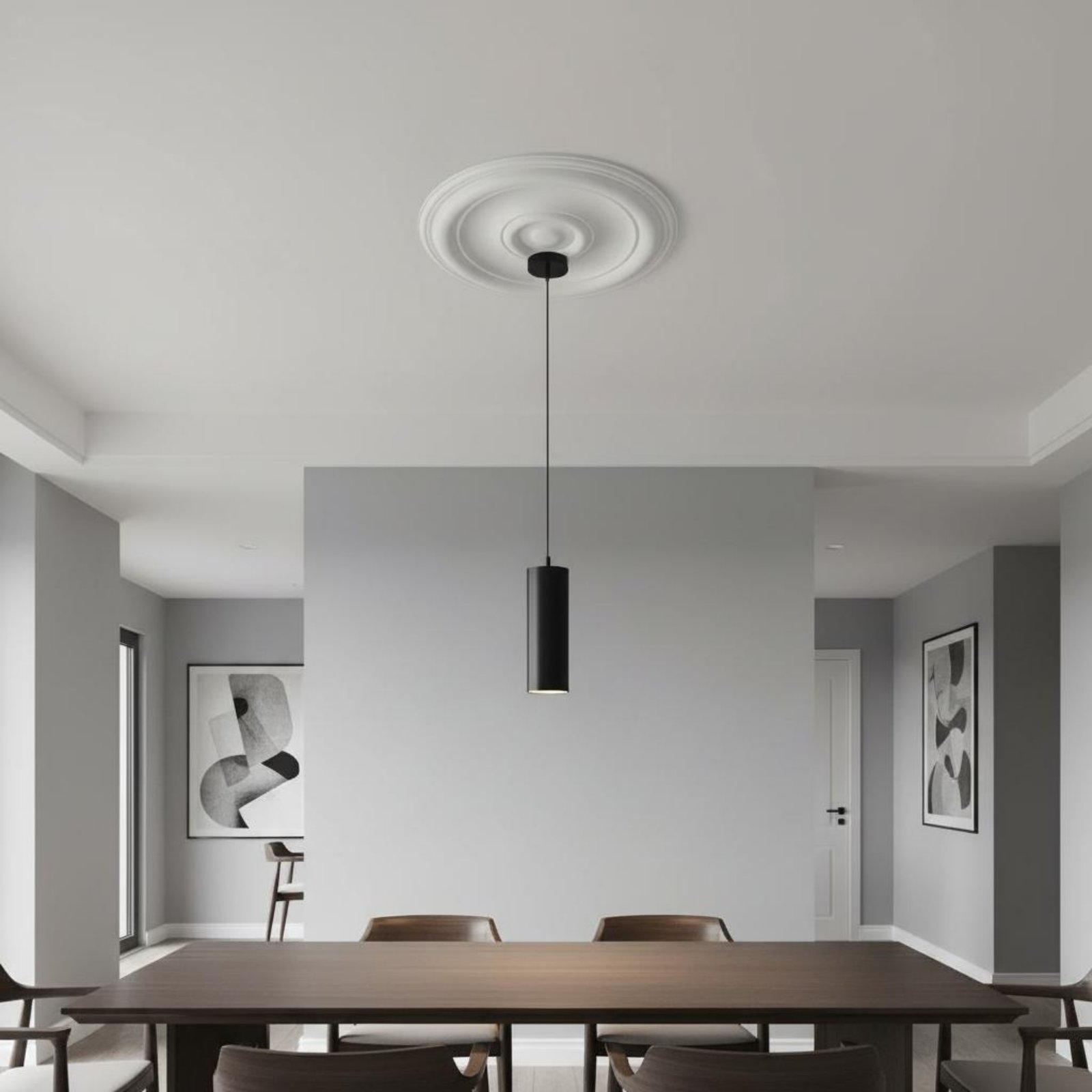 Round Ceiling Medallion Europe - огляд і ціна Lightings Decoration