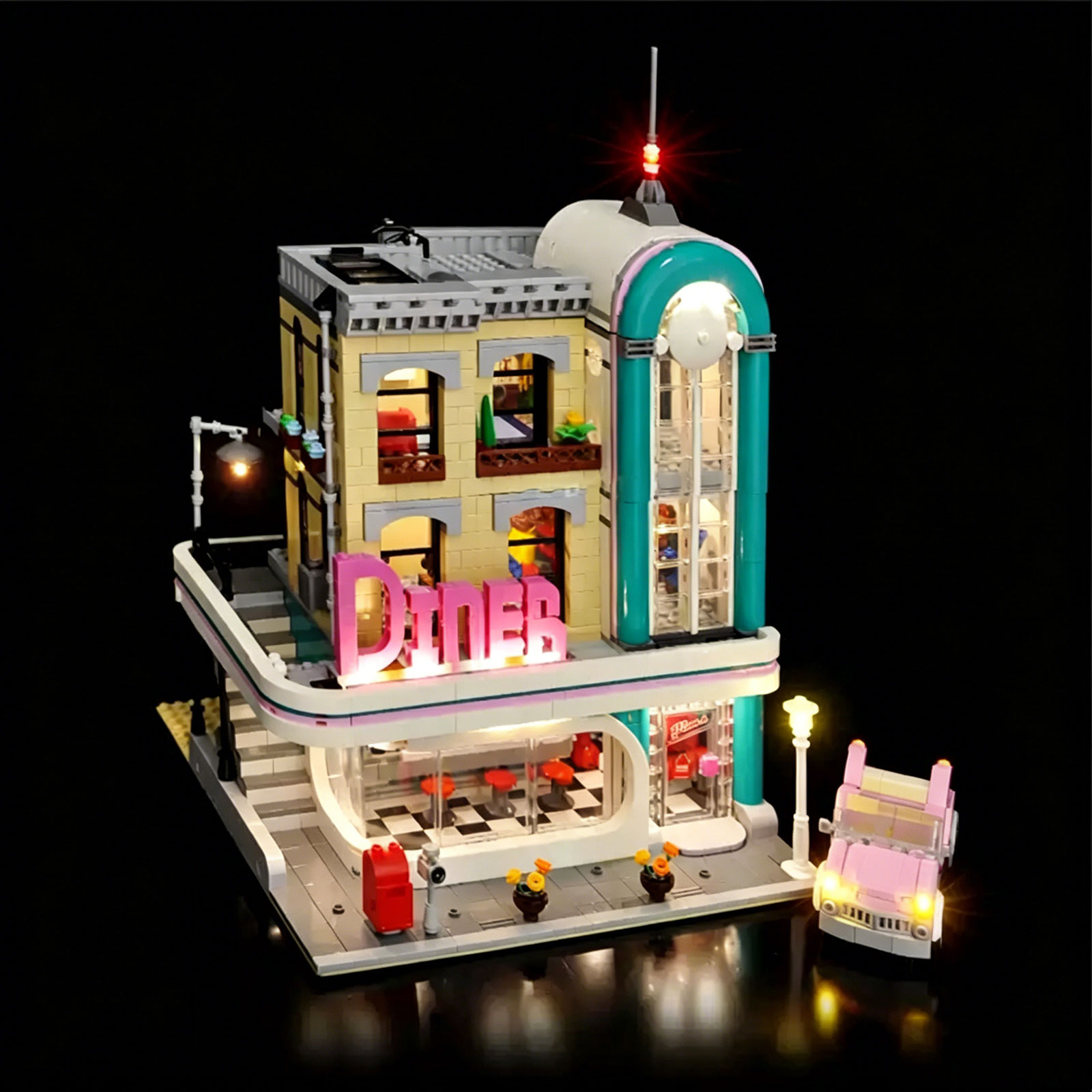 LYBMTWF LED Lighting Kit Compa - огляд і ціна Restaurant Lighting Decoration