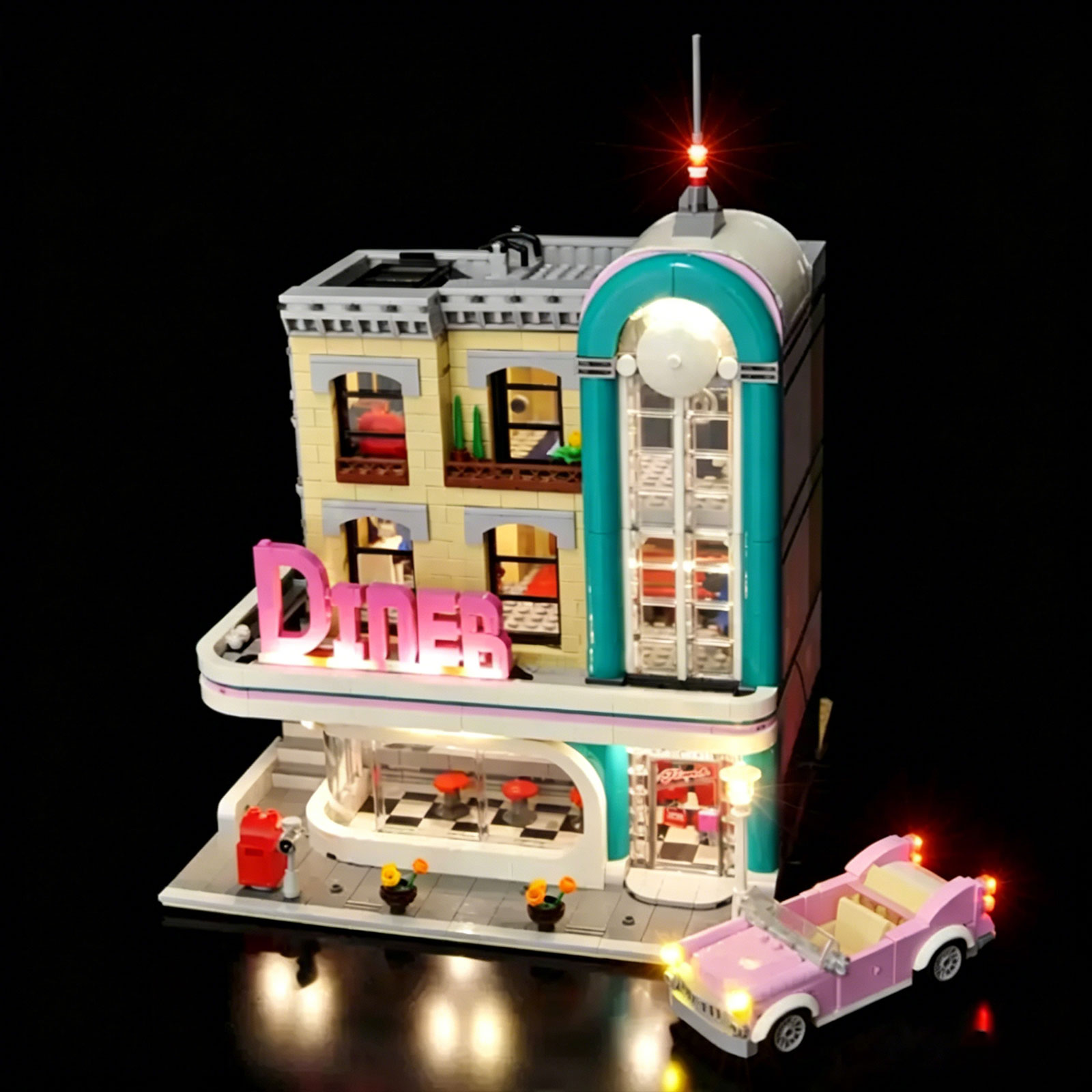 LYBMTWF LED Lighting Kit Compa - огляд і ціна Restaurant Lighting Decoration