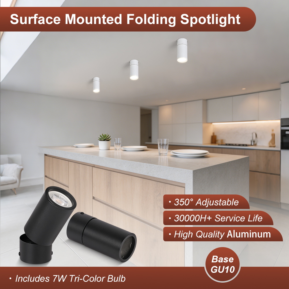 Foldable LED Downlight GU10 3C - огляд і ціна Decor Lighting Fixtures