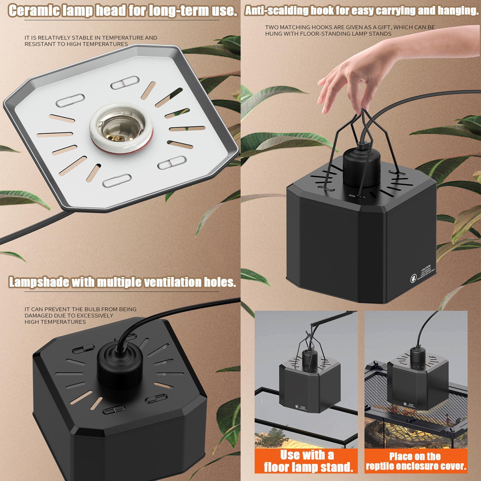 Heat Lamp Cover For Reptiles T - огляд і ціна Gecko Lighting & Decor