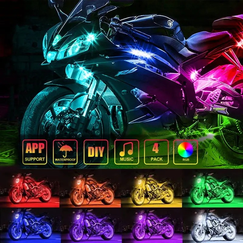 Motorcycle LED Decorative ligh - огляд і ціна Lighting Bolt Decor
