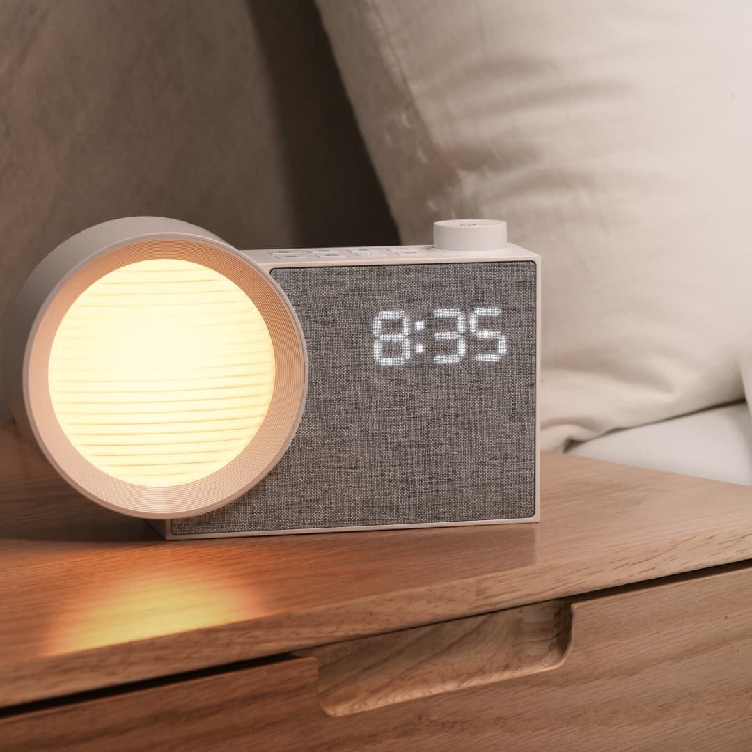 WILIT LED Night Light Alarm Cl - огляд і ціна Ambient Lighting Decor For Room