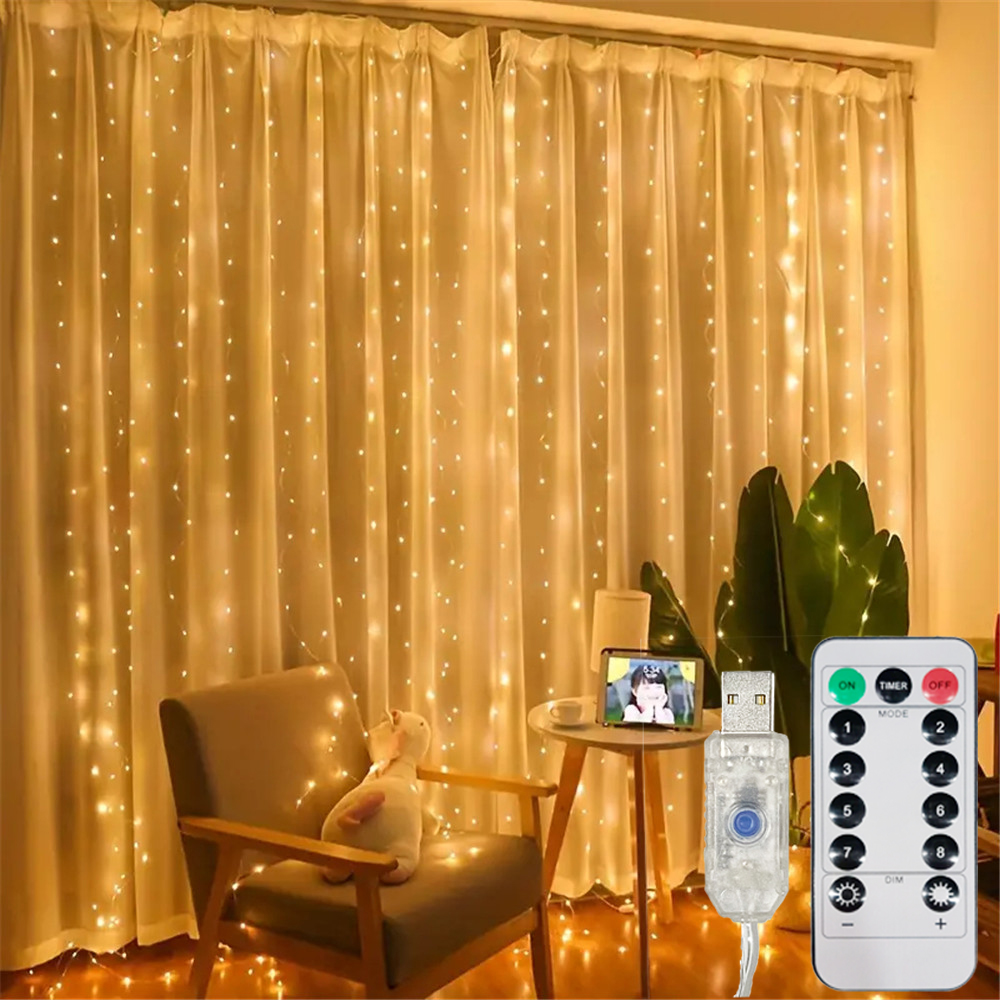 LED Curtain Fairy Light Christ - огляд і ціна Fairy Light Curtain