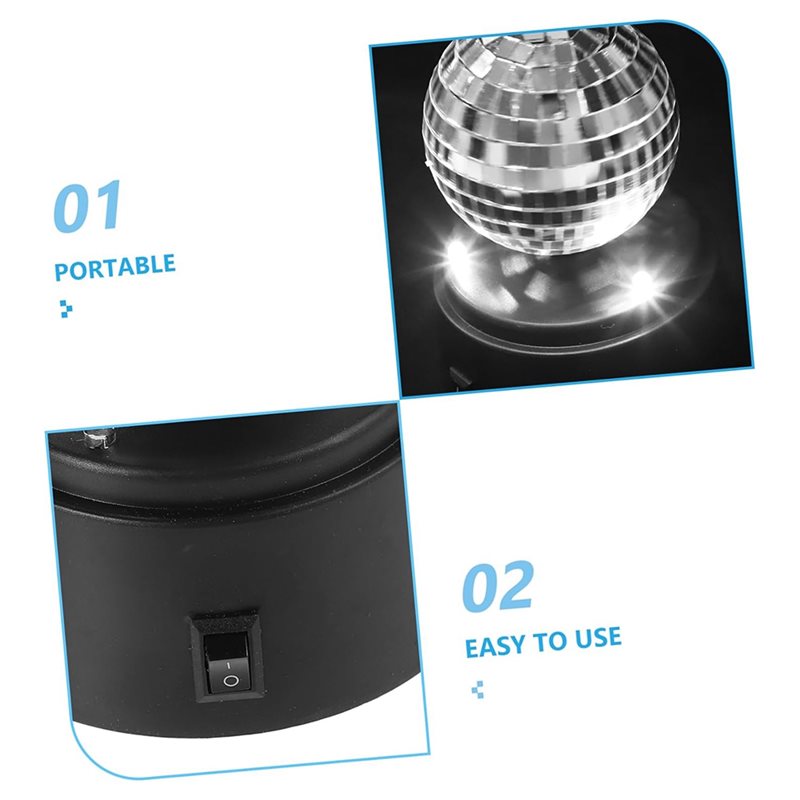 AB41-Battery-Powered Rotating  - огляд і ціна Restaurant Lighting Decoration
